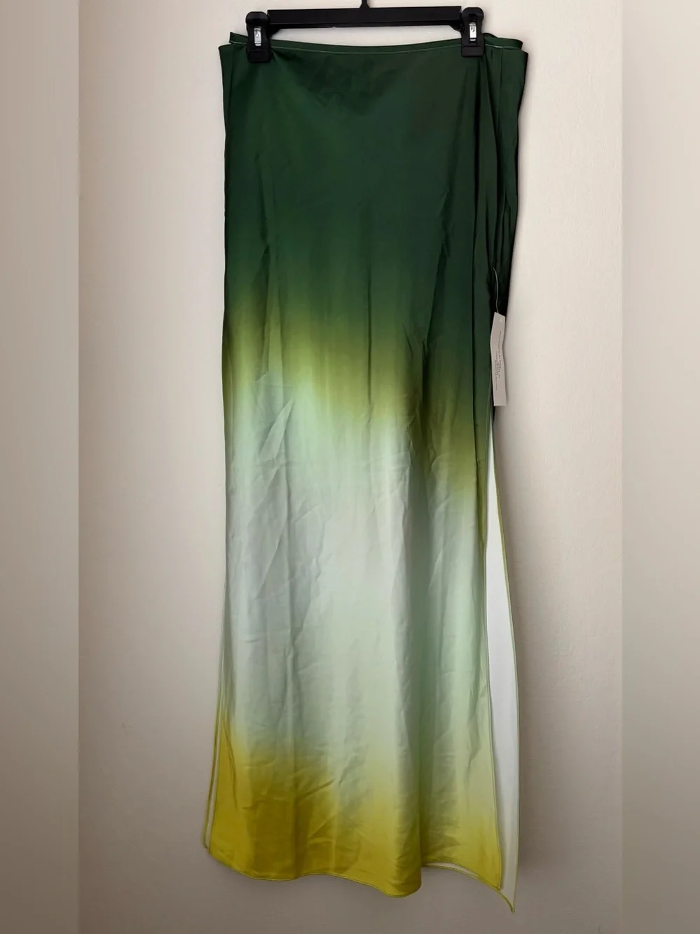 Rat & Boa Cypress Skirt in Dip Dye Green Size Small NEW Beach Vacation Bohemian - Picture 2 of 13